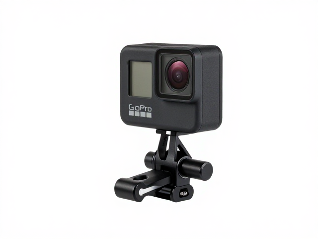 GoPro摩托车自行车夹具式固定架，配防刮保护垫，稳固适配车身
