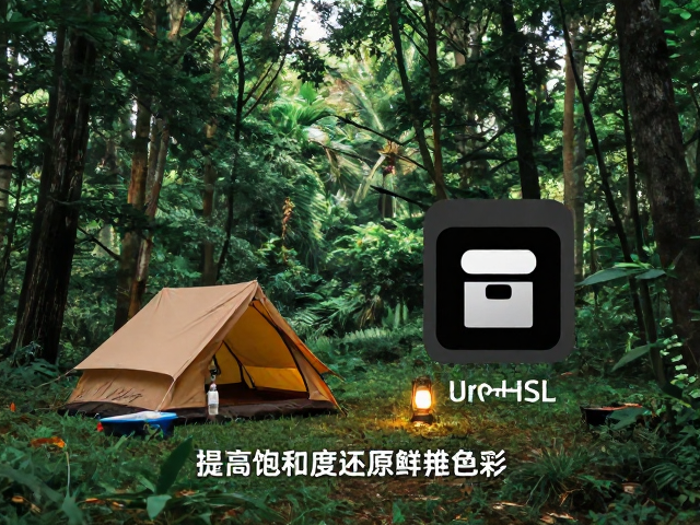 核心色彩增强与HSL工具运用