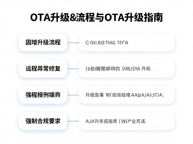 OTA升级指南:安全升级流程与注意事项