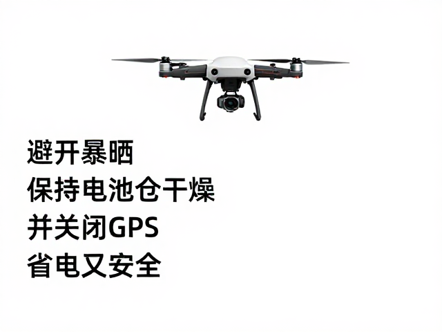 无人机续航暴跌？避开暴晒，保持电池仓干燥并关闭GPS，省电又安全