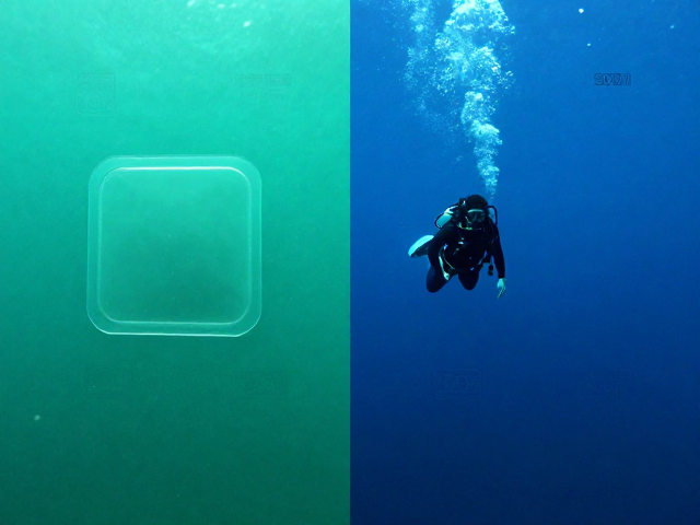 分浅海深海版本怎么选?绿水校正防雾片实测,潜水必备指南