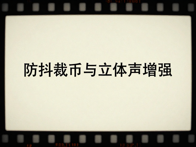 胶片滤镜、防抖裁切与立体声增强,视频创作核心技巧解析