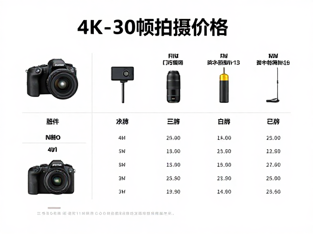 核心配件的价格区间与性能差异分析