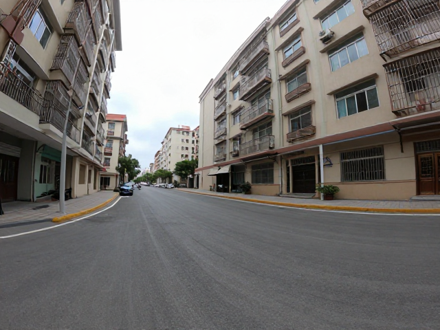 FOV视场角矫正,后期软件拉直弯曲建筑道路,一键还原真实视角