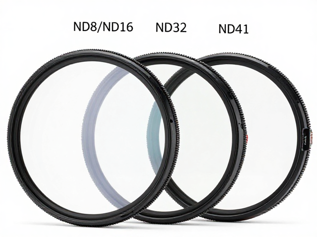 ND8/ND16/ND32减光镜怎么选?高透光镀膜款详解,附ND4档位对比