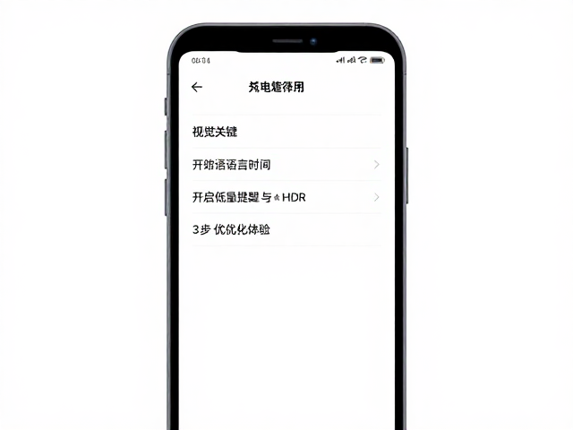启用HDR显示效果