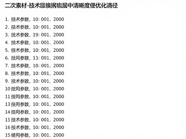 技术参数与实际操作中的清晰度优化路径