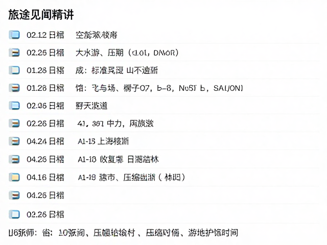 压缩冗长片段