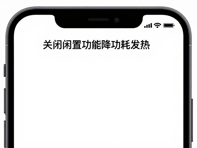 关闭闲置功能降功耗发热,镜头防刮与缓存清理优化指南