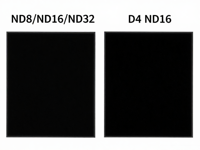 ND8/ND16/ND32怎么选?ND4两档减光防色偏指南