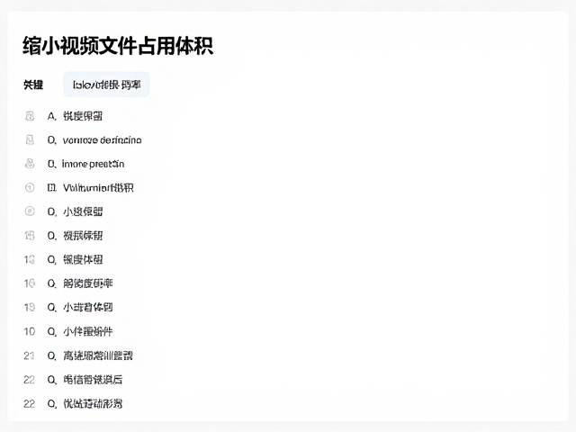优化存储占用与传输效率的技术路径