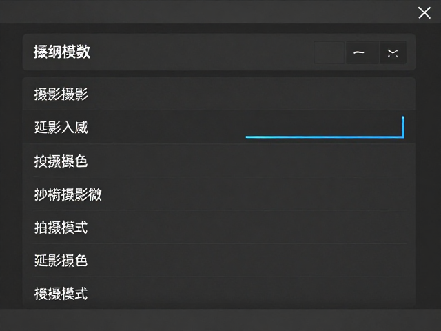 场景化参数设置与实战技巧