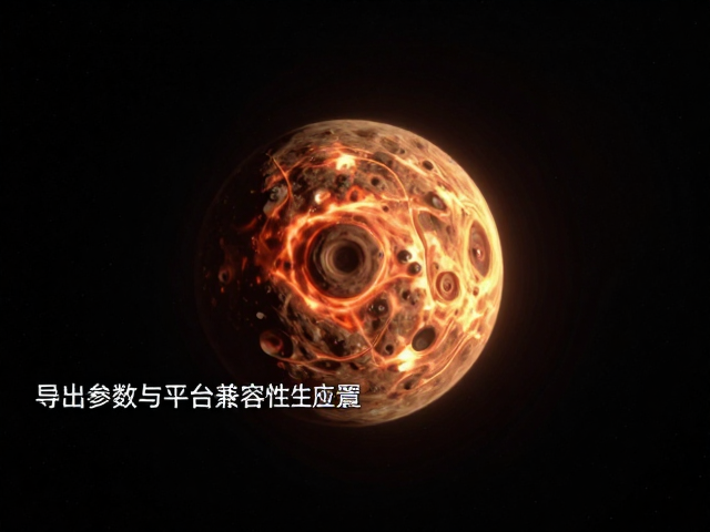导出参数与平台兼容性设置