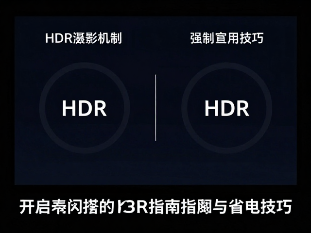 理解HDR显示机制与功耗关联