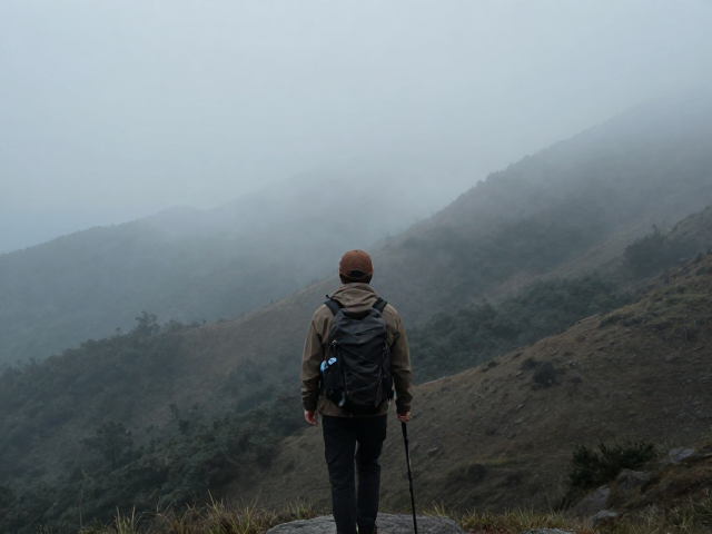 徒步Vlog,避开人脸锐化风景,水雾镜头下的极致氛围感教程