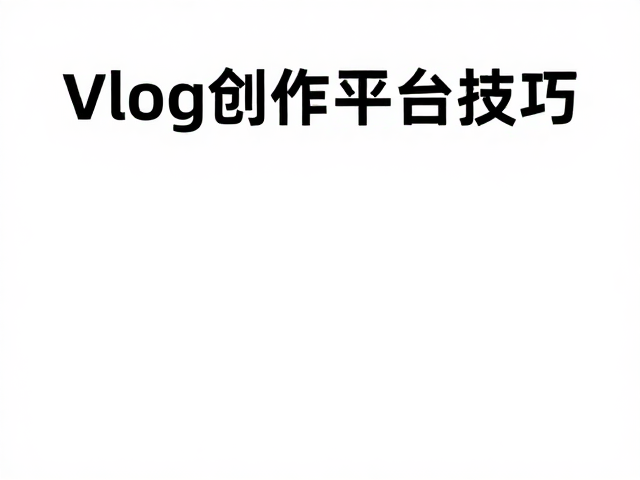 Vlog创作指南,主流短视频平台推荐与镜头清洁技巧