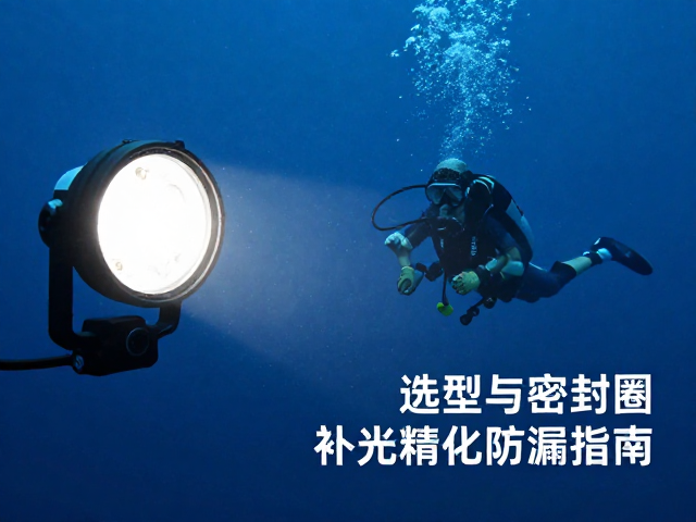 深海潜水拍摄必备,补光灯选型与密封圈老化防漏指南