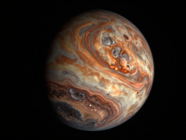 小行星全景球体的视觉构建逻辑