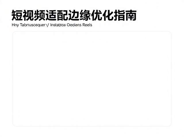 短视频适配Instagram Reels，广角画面导出与边缘变形优化指南