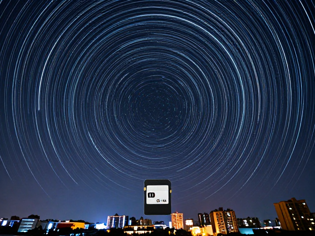 星轨摄影技巧,延长曝光,大容量存储卡,记录城市灯光与星空轨迹