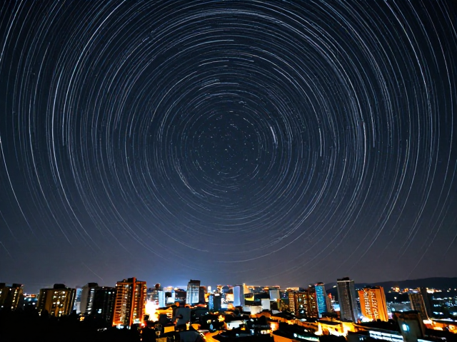 后期处理与星轨合成流程