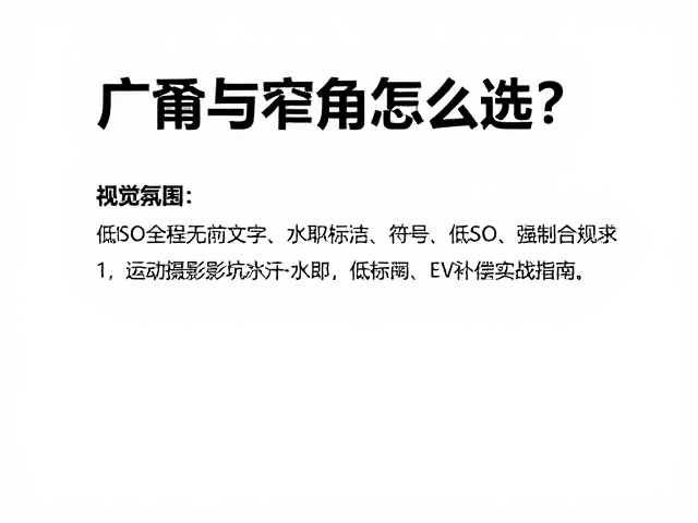低ISO在运动摄影中的技术取舍