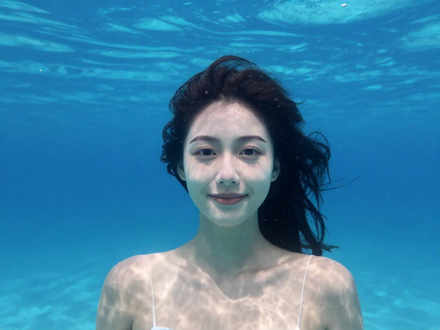 构建自然通透的海底基调