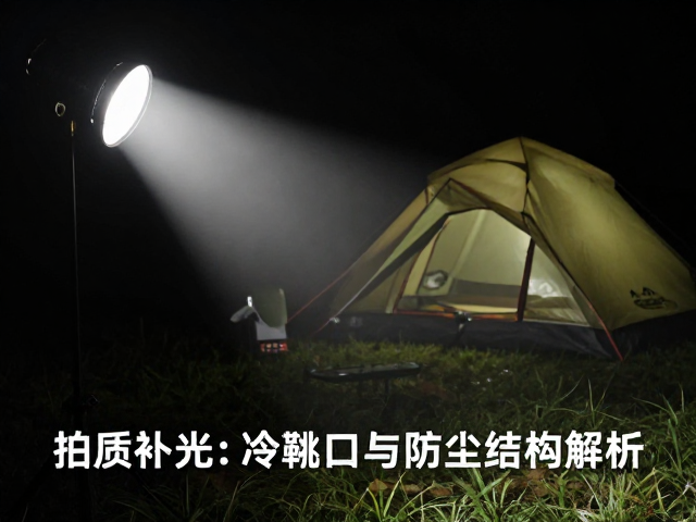 基于冷靴接口的夜间露营补光布局策略