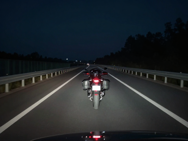 长途摩旅防抖神器,抵消高速颠簸,夜间车牌清晰记录不糊
