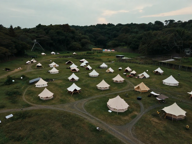 电影感露营,广角镜头如何容纳整片营地,4K画质还原极致风景