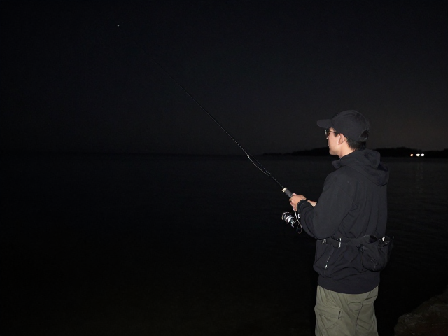 夜间钓鱼光线不足?博主私藏拍摄素材来源与钓点环境攻略