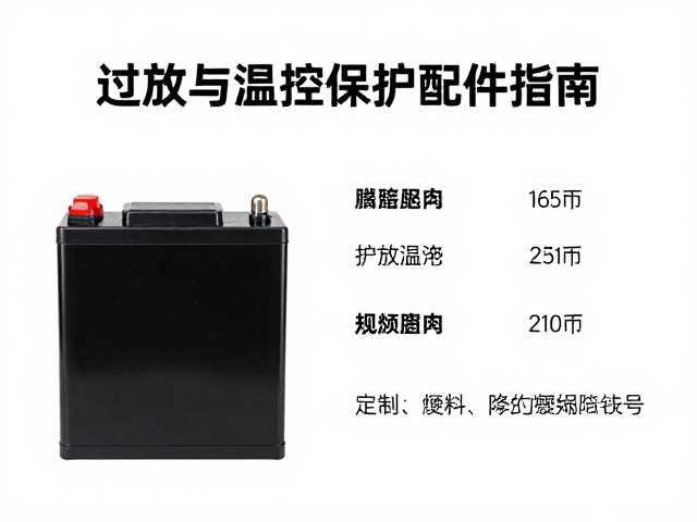 户外设备补电必备,过放与温控保护配件指南