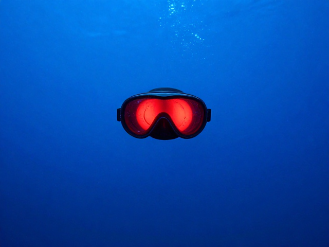 5-15米深海摄影,红色镜片补偿色偏,还原海洋生物鲜活色彩