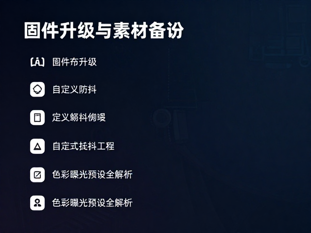 色彩科学与曝光预设的视觉语言构建