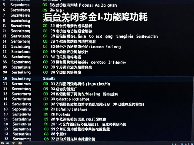 后台关闭多余AI功能降功耗，维修需测电源芯片与后续航