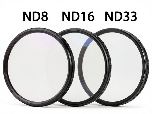 ND8、ND16、ND32的场景适配差异