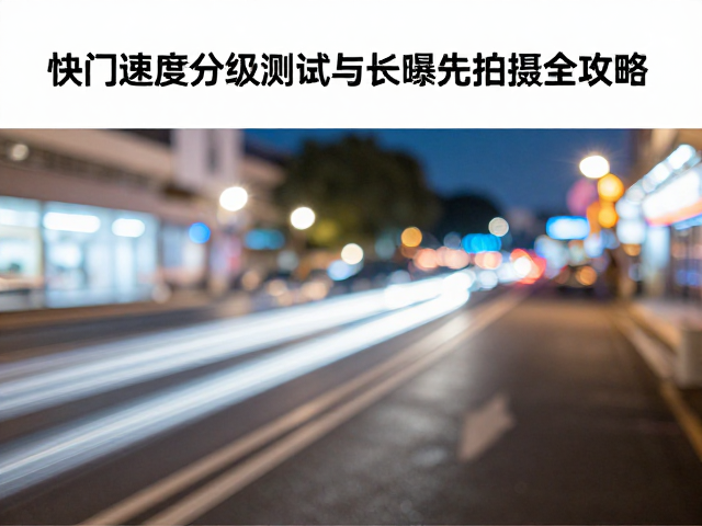 流动光影怎么拍?快门速度分级测试与长曝光拍摄全攻略