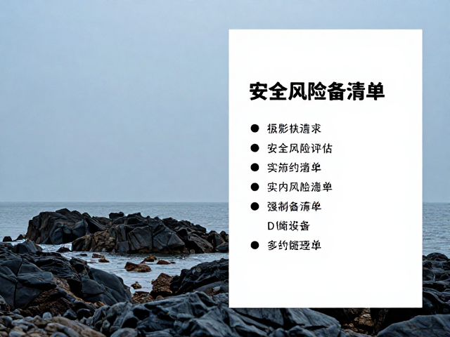 安全风险评估与实地装备清单