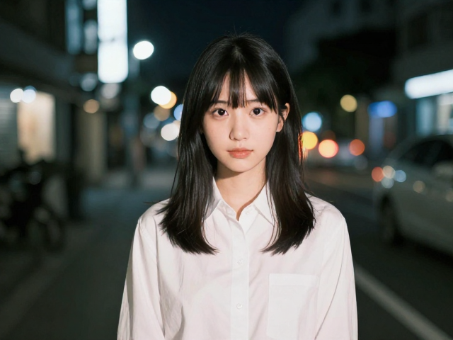 日系夜拍风,人像机位与环境混合光实战指南