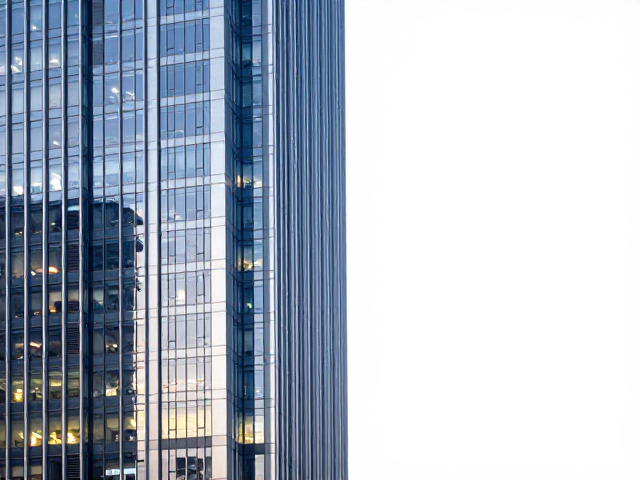 科技夜景下的写字楼外立面,前沿设计与视觉盛宴解析