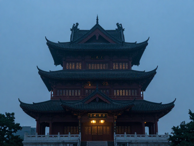 暮色机位揭秘，高湿度下古建筑夜景拍摄清晰度优化指南