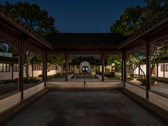古建结构与线条引导
