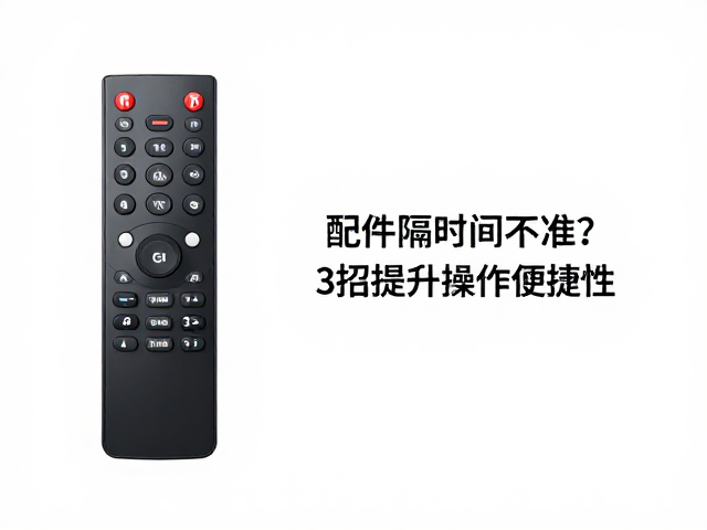 遥控配件间隔时间不准?3招提升操作便捷性,一秒解决故障