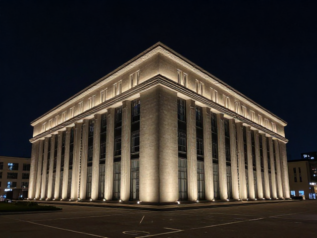 室外建筑夜景补光技巧,局部加亮主体,打造惊艳灯光效果