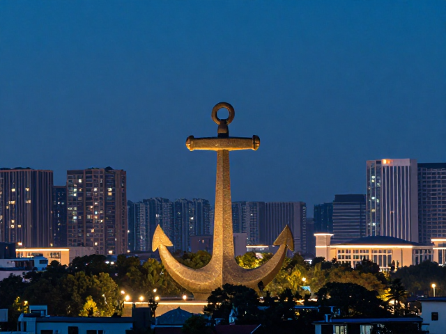 地标夜景的视觉锚点与氛围营造