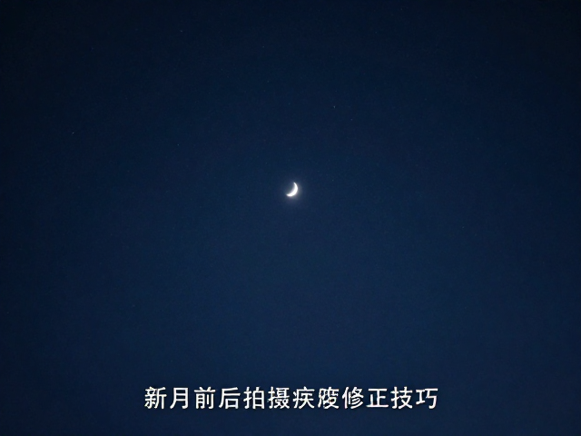 新月前后的拍摄窗口期与曝光策略