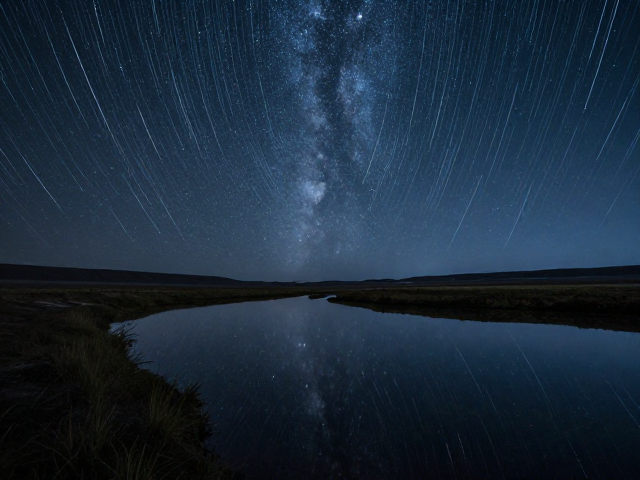 旷野机位怎么选?星空倒影与星轨合成全攻略