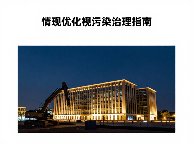 夜景工程机位优化,平衡建筑立面亮化与光污染治理指南