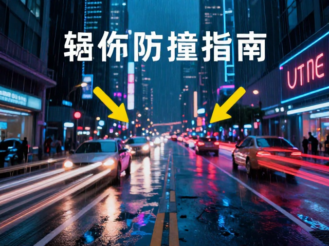 赛博朋克风城市车流下的设备防撞指南