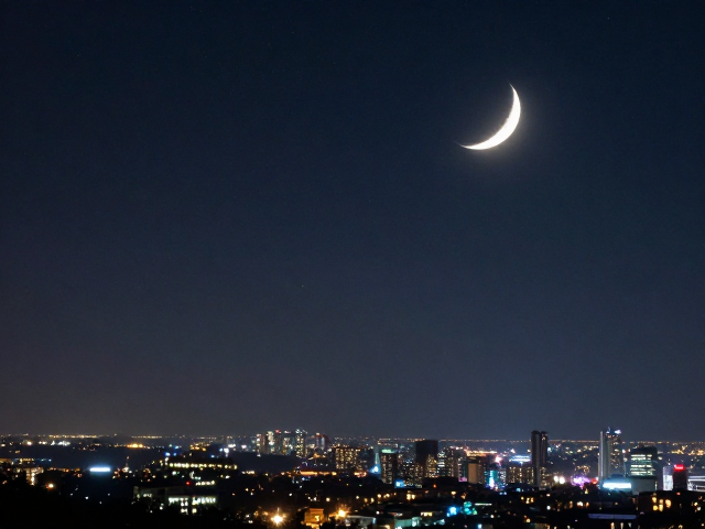 新月午夜机位,捕捉绝美星空与城市夜景的开阔视野指南